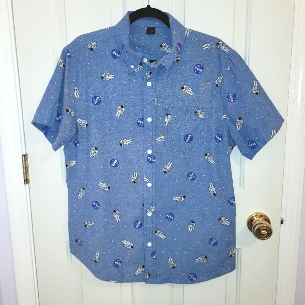 Men's NASA / Astronaut Print Shirt